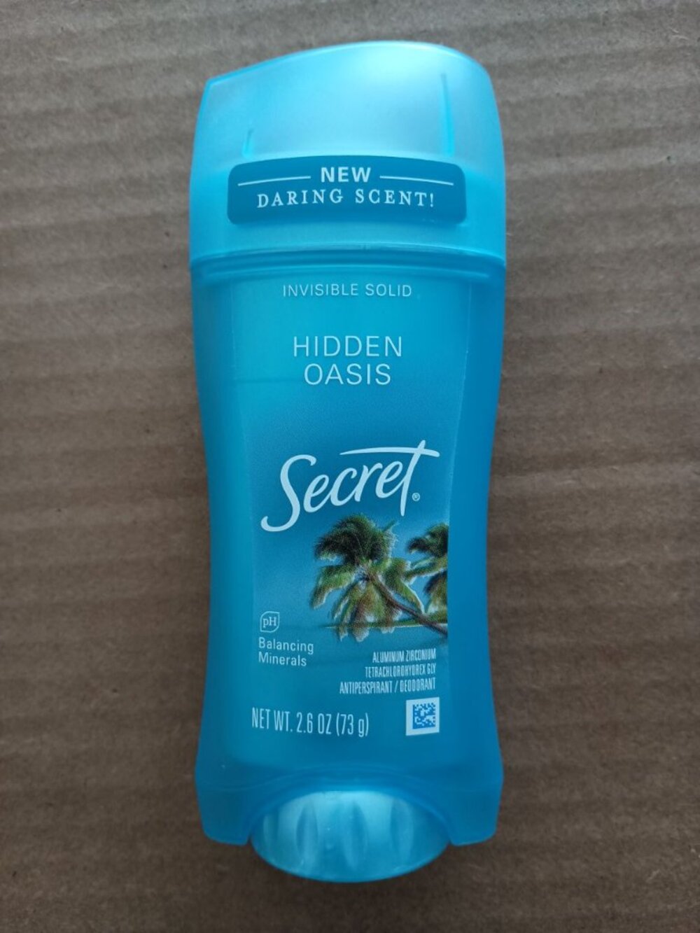 NWT Secret invisible solid Hidden Oasis antiperspirant deodorant 2.6oz